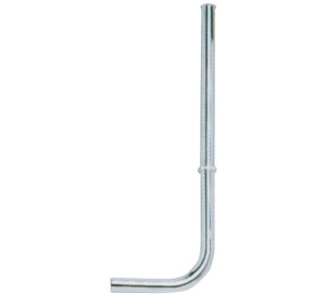 Tubo cromado extensible* 1"