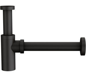 Sifón botella para lavabo y bidé 1 1/4" negro Oslo Black