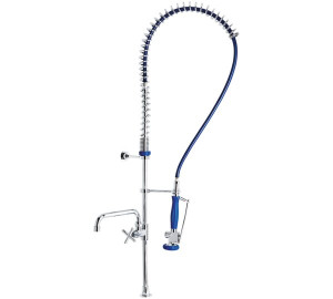 Columna prelavado alta con caño 1/2" Gran Cocina