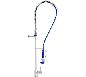 Columna pre lavado alta con monomando mezclador 1/2" Gran Cocina