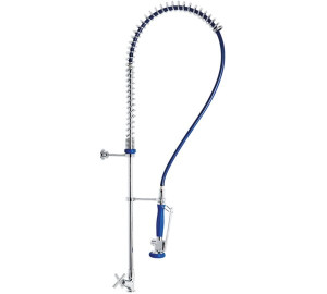 Columna prelavado alta con grifo vertical  1/2" Gran Cocina