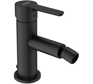 Monomando de bidé  Negro Oslo Black