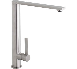 Monomando de fregadera inox cartucho 25 Acero inoxidable