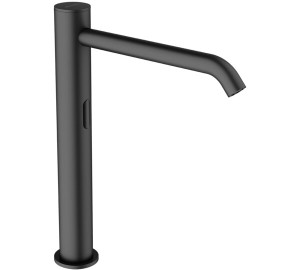Grifo de lavabo alto con sensor Negro - KLIN