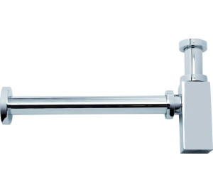 Sifon botella cuadrado para lavabo y bidé 1 1/4"