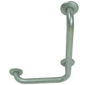 Barra fija. angulo 90º izquierda para w.c., bide y lavabo