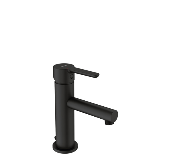 Monomando de lavabo Negro Oslo Black