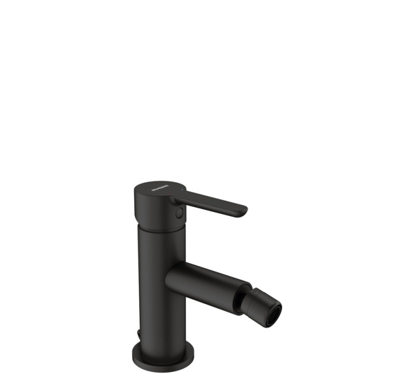 Monomando de bidé  Negro Oslo Black