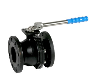 Válvula esfera paso total 2 piezas bridas ANSI B 16.5 S-150. Certificación "FIRE SAFE".