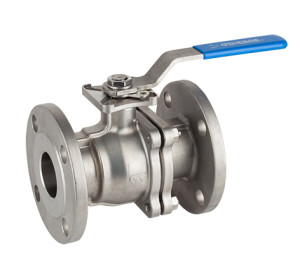 Válvula esfera paso total 2 piezas bridas ANSI B-16.5 S-150, Certificación “FIRE SAFE”