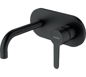Monomando de lavabo empotrado caño 16cm