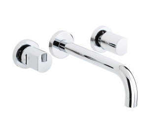 GRUPO LAVABO EMPOTRADO CAÑO 22CM KALO