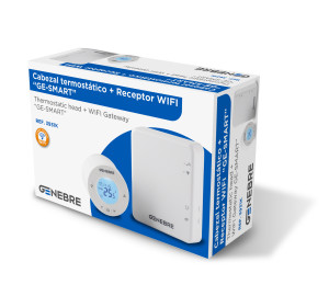 Cabezal Termostático + Receptor Wifi "GE-SMART"
