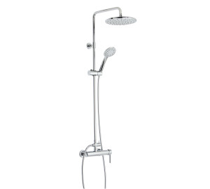 Columna monomando fija con kit